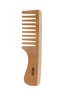 Pente para Cabelo Ricca Madeira Dente Largo