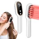 Pente para Crescimento Capilar Apbier com Terapia a Laser Branco