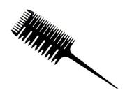 Pente Para Puxar Mechas Separador Reflexos Luzes Profissional