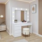 Penteadeira Camarim 100% MDF 184 X 136cm Anne Penteadeira Camarim 100% MDF 184 X 136cm Anne