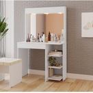Penteadeira Camarim Eliza 1 Gaveta -150x92cm Branco