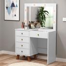 Penteadeira Camarim Mel Branco - Patrimar Móveis