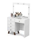 Penteadeira Camarim Mel Branco Patrimar