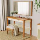 Penteadeira com Espelho 120 Cm Ananda CabeCasa MadeiraOriginals