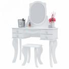 Penteadeira Com Espelho Princesa Branco