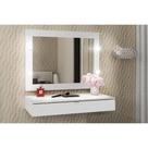 Penteadeira Infantil Espelho Camarim Tecno Mobili PE-2006 + Gaveta Suspensa PE-2004 Branco - Tecno Mobili Penteadeira Infantil Espelho Camarim Tecno Mobili PE-2006 + Gaveta Suspensa PE-2004 Branco - Tecno Mobili