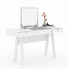 Penteadeira para Quarto Decorativa PE2002 MPD Branco G69 - Gran Belo