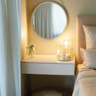 Penteadeira Suspensa com Gaveta Multifuncional Corrediça Penteadeira Suspensa com Gaveta Multifuncional Corrediça