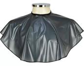 Penteador redondo em pvc emborrachado para tintura ou maquiagem Capa Impermeável Salão De Beleza Santa Clara