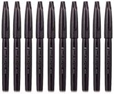Pentel Fude Touch Brush Sign Pen (SES15C-A), Tinta negra, Trazo tipo pincel de fieltro, Set económico Pentel Fude Touch Brush Sign Pen (SES15C-A), Tinta negra, Trazo tipo pincel de fieltro, Set económico