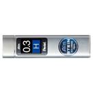 Pentel -grafite Ain Stein 0,3mm H - Tubo Com 15 Grafites