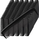Pentes de cabelo Mimorou 150 peças, bolso de plástico preto, 12,8 cm