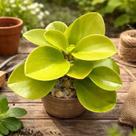 Peperômia Obtusifolia Limão - Planta de Interior