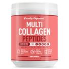 Peptídeos de colágeno em pó Purely Optimal Multi 450 ml com biotina