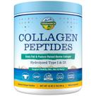 Peptídeos de colágeno em pó terrânicos hidrolisados 450 ml tipo I e III
