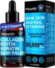 Peptídeos líquidos de colágeno PrimeMD para mulheres 60 ml com biotina