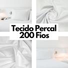 Percal 100% Algodão 200f Para Lençol Fronha Capa 7,00 Metro