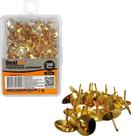 Percevejo latonado 10,5mm 100pcs bestfer