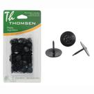 Percevejo Thomsen Preto Cartela Com 50 Pecas Pc-027