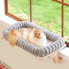 Percha para Ventana de Gato Zakkart SnugCloud Ortopédica con Respaldo