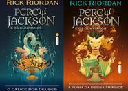Percy Jackson E Os Olimpianos 1 e 2 A Fúria da Deusa Tríplice e O Cálice Dos Deuses