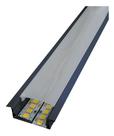 Perfil 2 Metros De Embutir Alumínio Slim P/ Duas Fitas Led