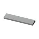 Perfil Aluminio 30x100x2000mm Carreta Caminhão