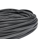 Perfil Borracha Acabamento Proteção Debrum Tipo U - 8 Mm - 50 Metros Borrachas Londrina