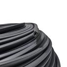 Perfil Borracha SBR Debrum Acabamento Tipo U 10mm - 10 Metros - Borrachas Londrina