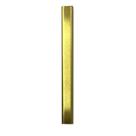 Perfil de Aço Inox Escovado Formato U de 1cmX1cmX280cm Barra 2,8m
