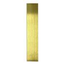Perfil de Aço Inox Formato U 1cmX280cm Barra 2,8m