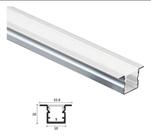Perfil de embutir 25mm 17x15 branco aluminio para fitas led com largura até 10mm 1 metro ag imports emb17x151m Perfil de embutir 25mm 17x15 branco aluminio para fitas led com largura até 10mm 1 metro ag imports emb17x151m