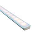 Perfil Difusor PVC Branco De Embutir P/ Fita Led 2mts Kit c/ 5 unidades