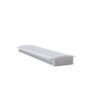 Perfil Embutir 3,0M Branco 1,7Cm X 0,7Cm Sem Fita Ledart