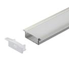 Perfil Embutir Alumínio 30.5x9.6mm Para Fita de LED 1 Metro Perfil Embutir Alumínio 30.5x9.6mm Para Fita de LED 1 Metro