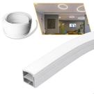 Perfil Flexível Sobrepor 12x12mm Ip68 Uso Externo 2 Metros Perfil Flexível Sobrepor 12x12mm Ip68 Uso Externo 2 Metros