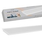 Perfil Led Barra Risque Plane 65x10mm 2 Metros Embutir Branco Em Aluminio Cod:338265715 Deluxe By Avant Perfil Led Barra Risque Plane 65x10mm 2 Metros Embutir Branco Em Aluminio Cod:338265715 Deluxe By Avant