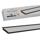 Perfil Led Barra Risque Plane 65x10mm 2 Metros Embutir Preto Em Aluminio Cod:338251718 Deluxe By Avant Perfil Led Barra Risque Plane 65x10mm 2 Metros Embutir Preto Em Aluminio Cod:338251718 Deluxe By Avant