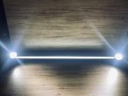 Perfil Led Spot de Trilho integrado Total 45w Bivolt 1 metro