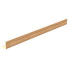 Perfil Painel Ripado L Modaza PVC Teca, 285 x 2,5 cm