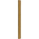 Perfil para Painel Ripado EspaçoWall Curupixa Black 1,2cm x 2,65cm x 2,60m