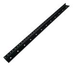 Perfil Perfurado 12u P/ Case Rack Potência Periférico 19 Pol