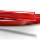 Perfil Plástico Vareta Chata para Toldos em PVC Vermelho - Rolo de 6 Metros
