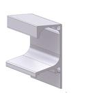 Perfil Puxador 5013T-Alternativa Para Portas e Gavetas 18MM-Inox Escovado