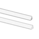 Perfil Taschibra Spire L30 3x3x100cm Sob Branco Der/01 Lado