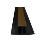 Perfil Tubular Final Tipo H Cedro para Parede Leve 270cm Formaco Decor