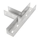 Perfilado Perfurado de Emenda Interna tipo T 38x38x190mm Chapa n18 PG 936296 CEMAR
