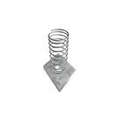 Perfilado Porca Losangular Com Mola 1/4'' P2770 - Kit C/100
