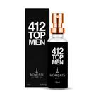 Perfume 412 top men masculino 15 ml Moments Paris