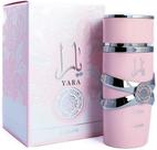 Perfume Árabe Lattafa Yara Feminino 100ml Encanto, Elegância e Sofisticação Delicadeza e Exclusividade em um Aroma Único Envolvente Perfume Árabe Lattafa Yara Feminino 100ml Encanto, Elegância e Sofisticação Delicadeza e Exclusividade em um Aroma Único Envolvente
